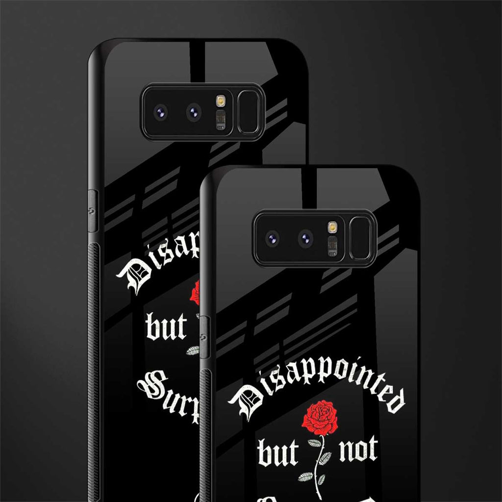 disappointed but not surprised glass case for samsung galaxy note 8 image-2