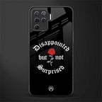 disappointed but not surprised glass case for oppo f19 pro image