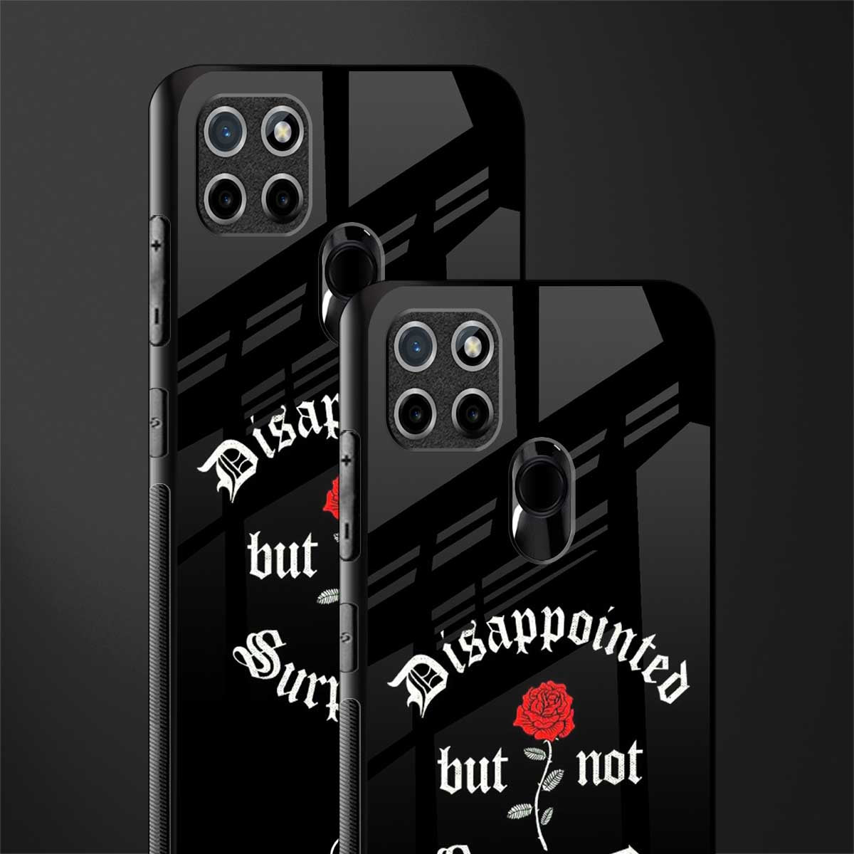 disappointed but not surprised glass case for realme c21 image-2