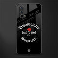 disappointed but not surprised glass case for oneplus nord ce 5g image