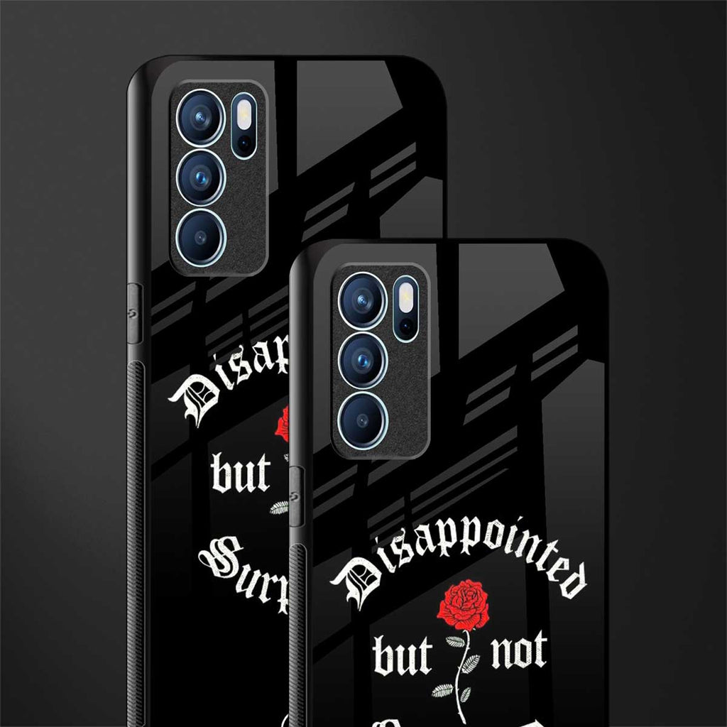 disappointed but not surprised glass case for oppo reno6 5g image-2