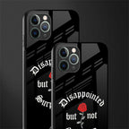 disappointed but not surprised glass case for iphone 11 pro max image-2