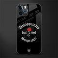 disappointed but not surprised glass case for iphone 12 pro max image