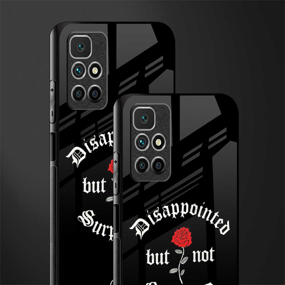 disappointed but not surprised glass case for redmi 10 prime image-2
