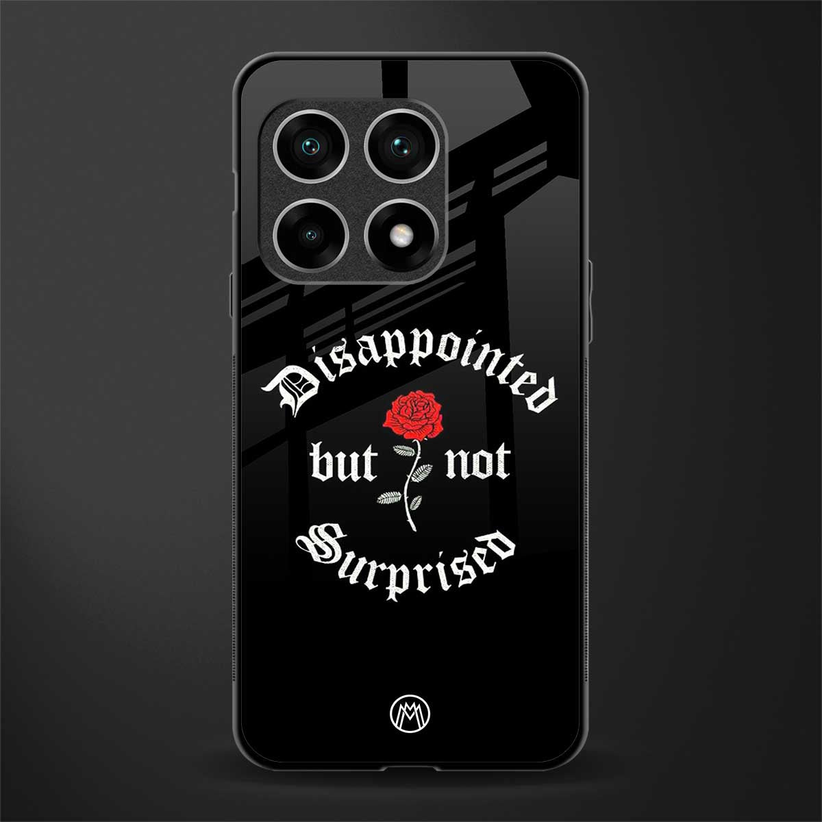 disappointed but not surprised glass case for oneplus 10 pro 5g image