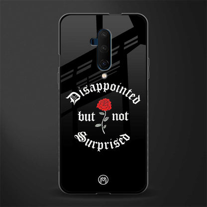 disappointed but not surprised glass case for oneplus 7t pro image
