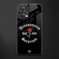 disappointed but not surprised back phone cover | glass case for oneplus nord ce 2 lite 5g