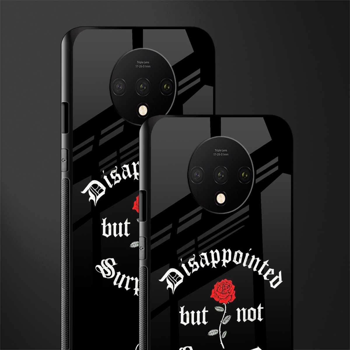 disappointed but not surprised glass case for oneplus 7t image-2