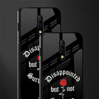 disappointed but not surprised glass case for oneplus 7 image-2