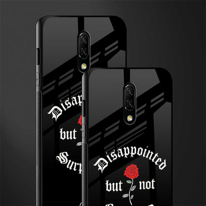 disappointed but not surprised glass case for oneplus 7 image-2