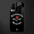 disappointed but not surprised glass case for vivo x60 image
