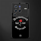 disappointed but not surprised glass case for vivo x80 pro 5g image
