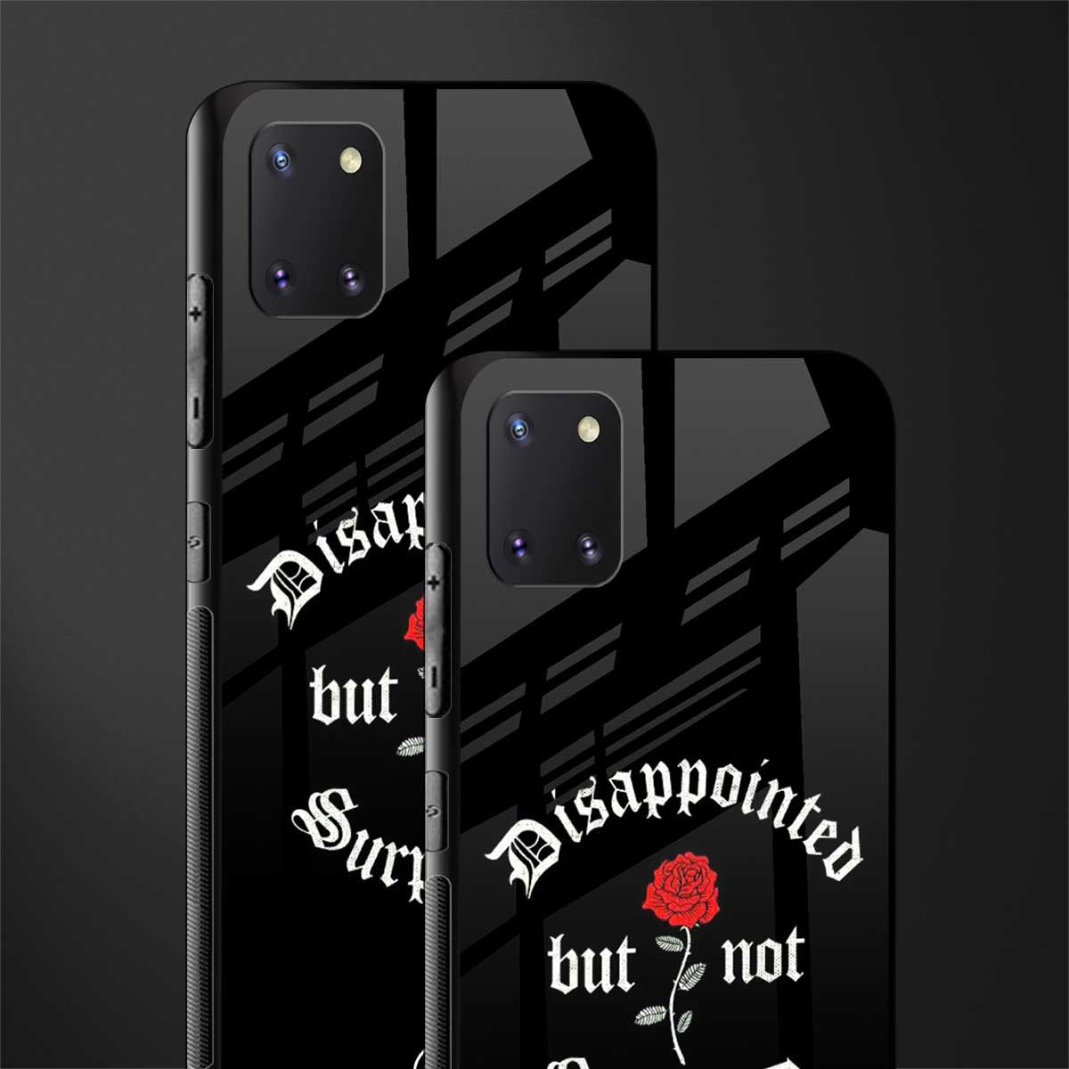 disappointed but not surprised glass case for samsung galaxy note 10 lite image-2