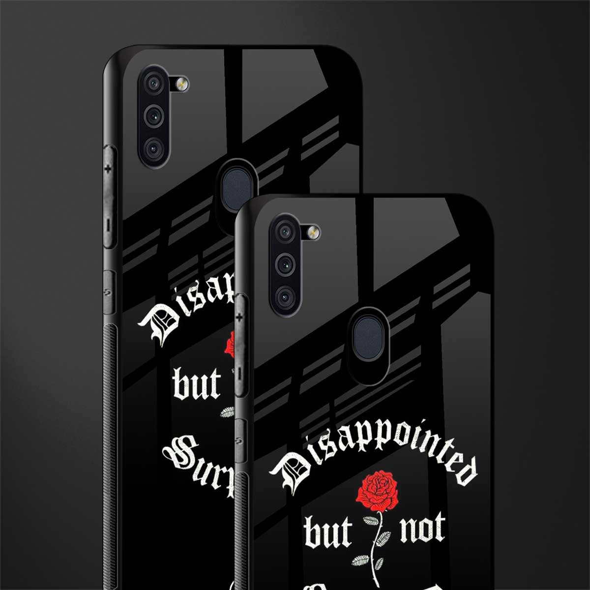 disappointed but not surprised glass case for samsung galaxy m11 image-2