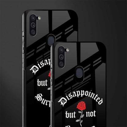 disappointed but not surprised glass case for samsung a11 image-2