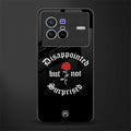 disappointed but not surprised glass case for vivo x80 image