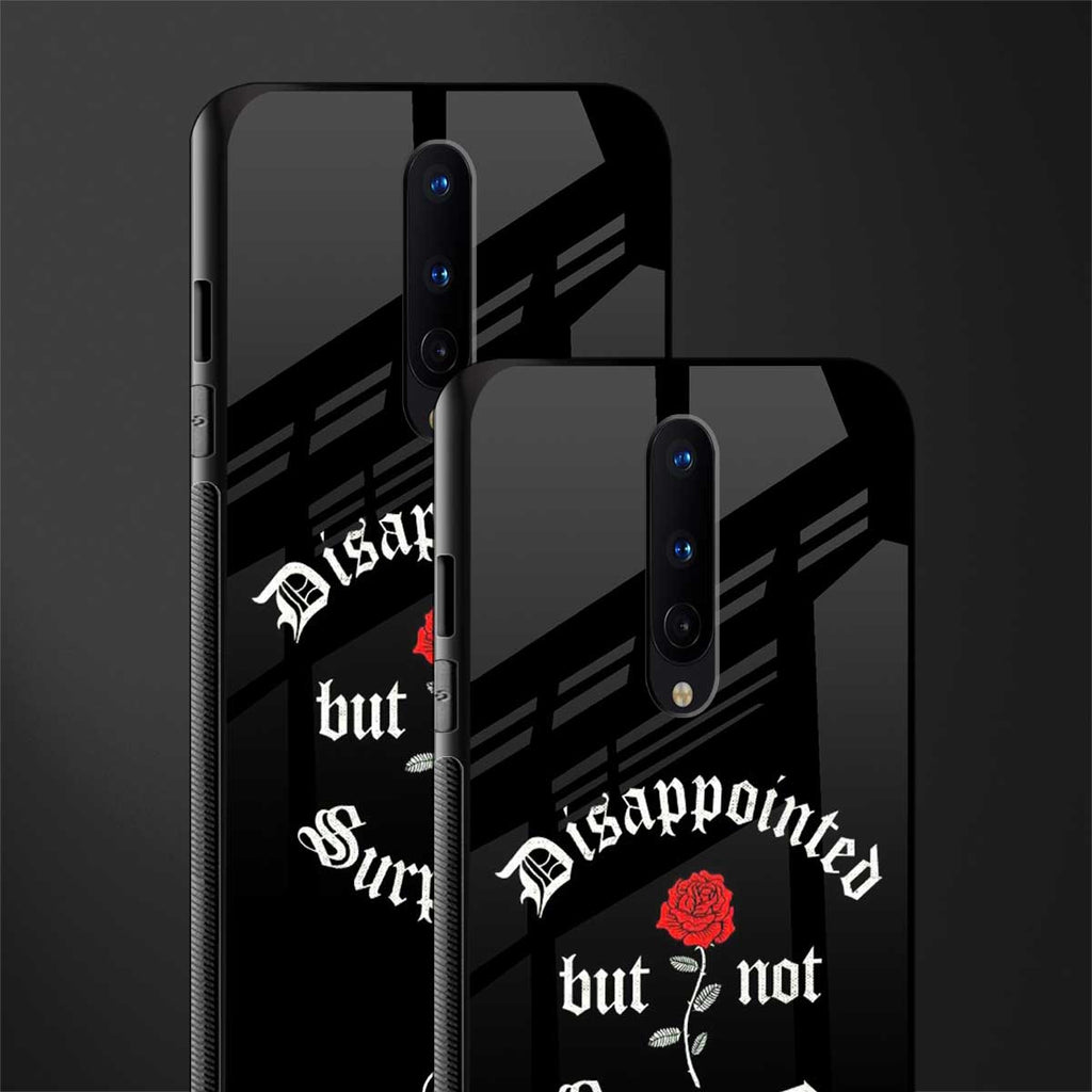 disappointed but not surprised glass case for oneplus 8 image-2