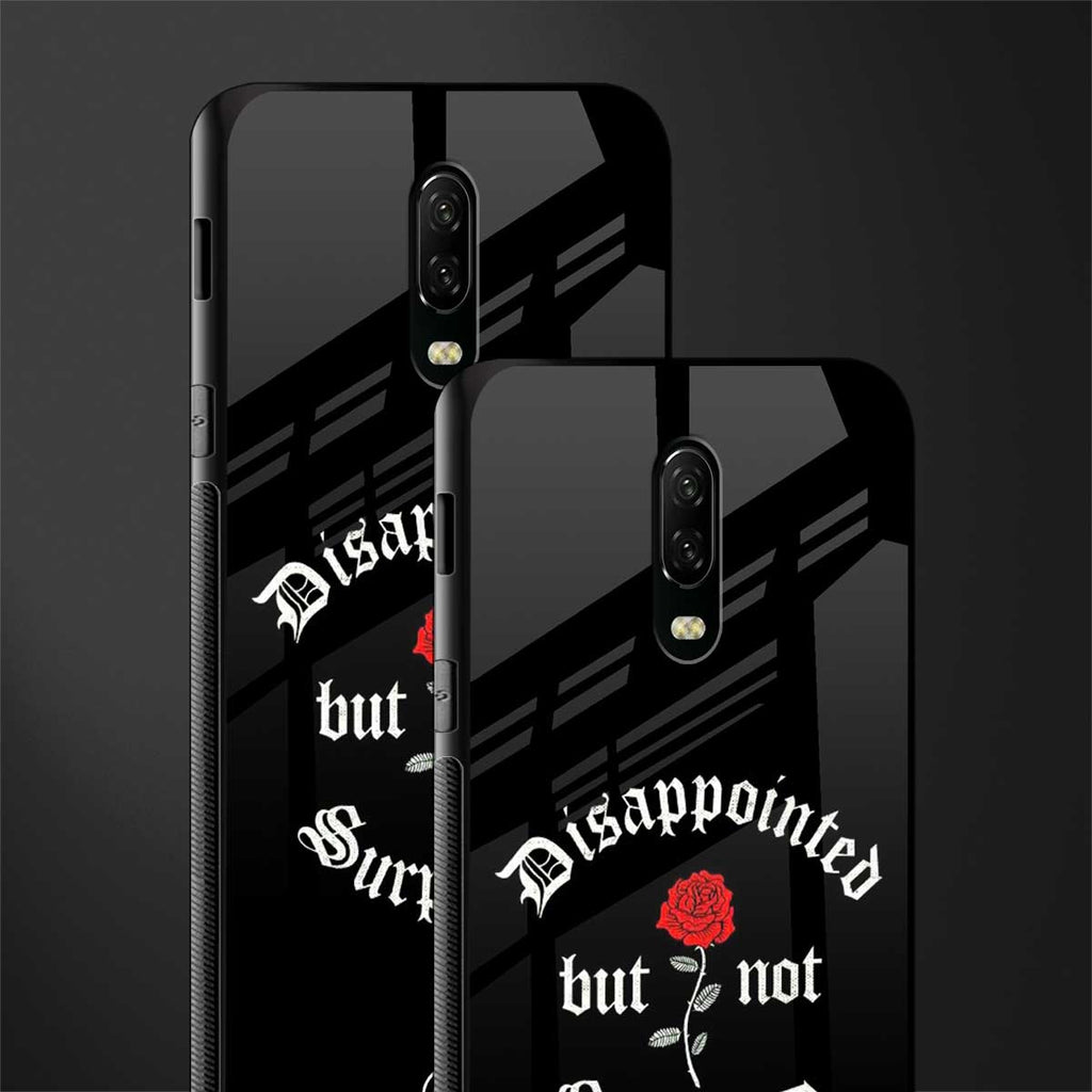 disappointed but not surprised glass case for oneplus 6t image-2