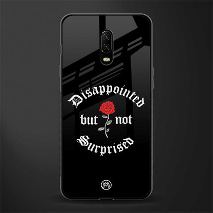 disappointed but not surprised glass case for oneplus 6t image