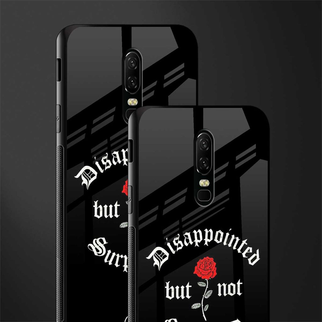 disappointed but not surprised glass case for oneplus 6 image-2