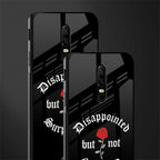disappointed but not surprised glass case for oneplus 6 image-2