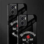 disappointed but not surprised back phone cover | glass case for vivo y72