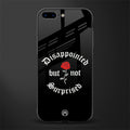 disappointed but not surprised glass case for iphone 8 plus image