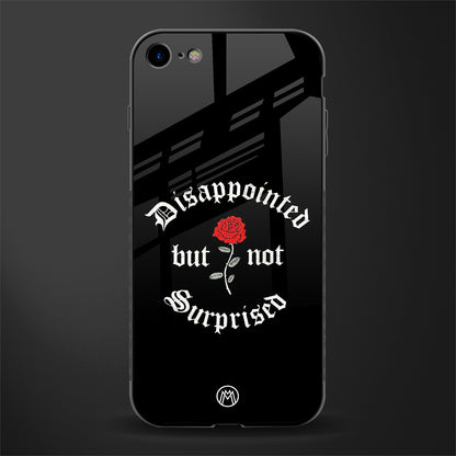 disappointed but not surprised glass case for iphone se 2020 image