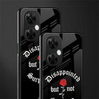 disappointed but not surprised back phone cover | glass case for oneplus nord ce 3 lite