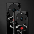disappointed but not surprised back phone cover | glass case for realme 11 pro 5g