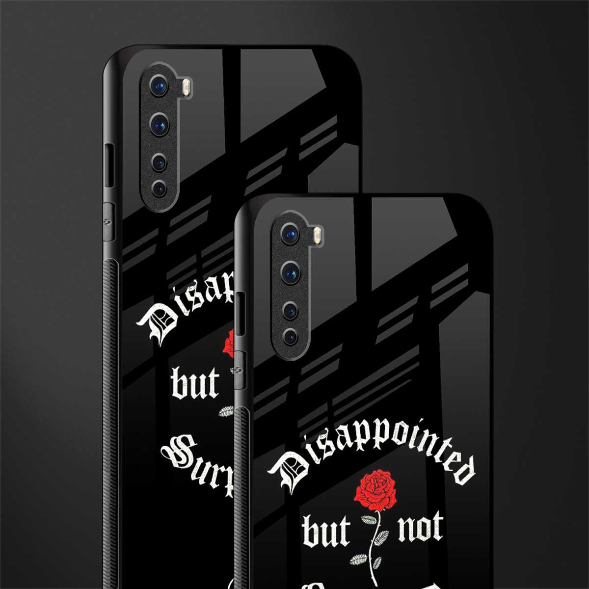 disappointed but not surprised glass case for oneplus nord ac2001 image-2