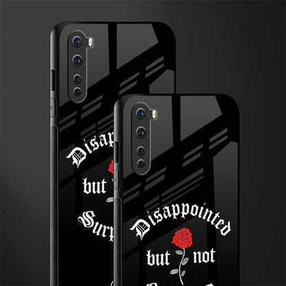 disappointed but not surprised glass case for oneplus nord ac2001 image-2