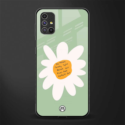 do more things glass case for samsung galaxy m31s image