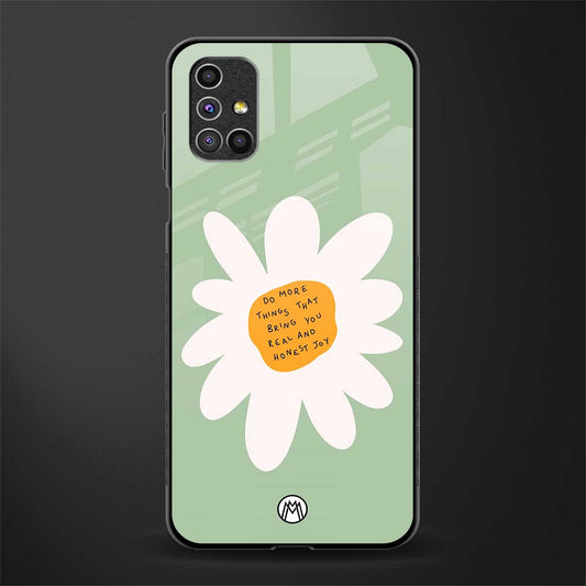 do more things glass case for samsung galaxy m31s image