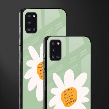 do more things glass case for samsung galaxy a31 image-2
