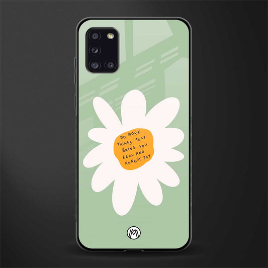 do more things glass case for samsung galaxy a31 image