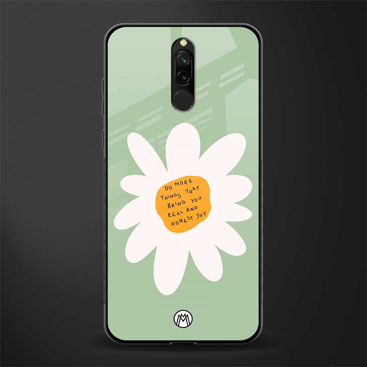 do more things glass case for redmi 8 image