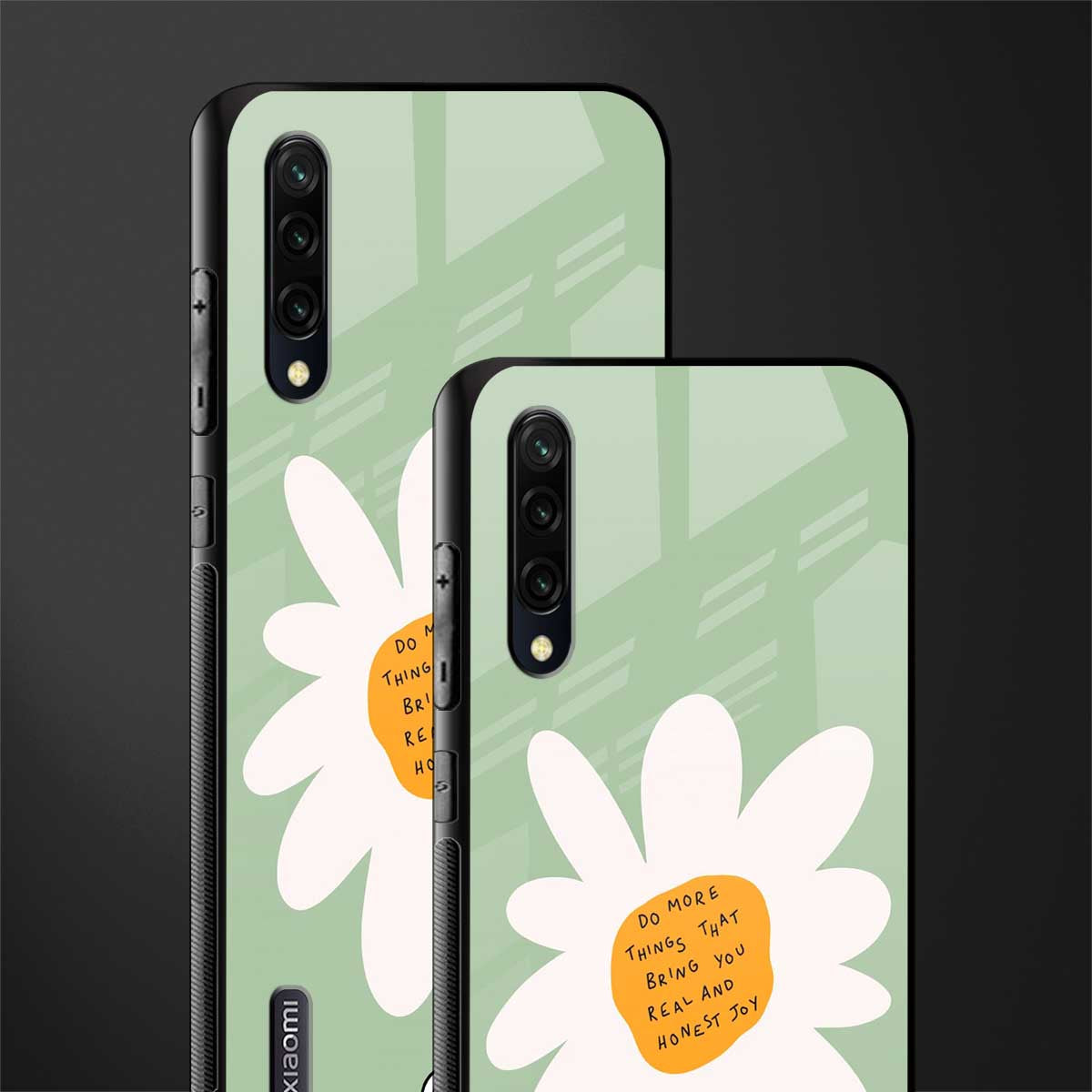 do more things glass case for mi a3 redmi a3 image-2