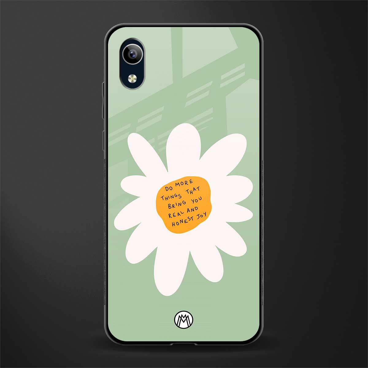 do more things glass case for vivo y1s without fingerprint image