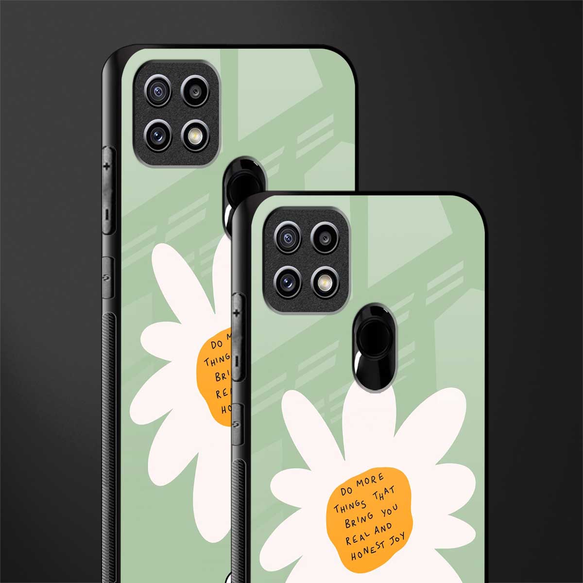 do more things glass case for oppo a15s image-2