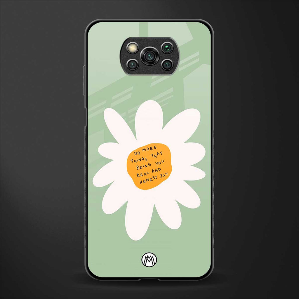 do more things glass case for poco x3 image