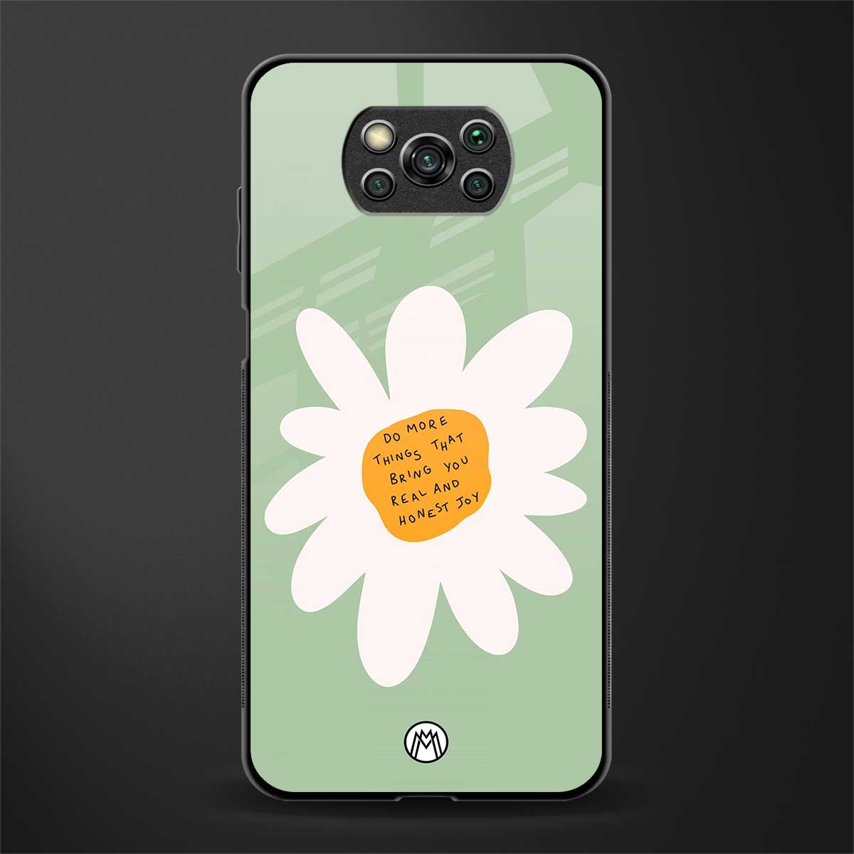 do more things glass case for poco x3 image