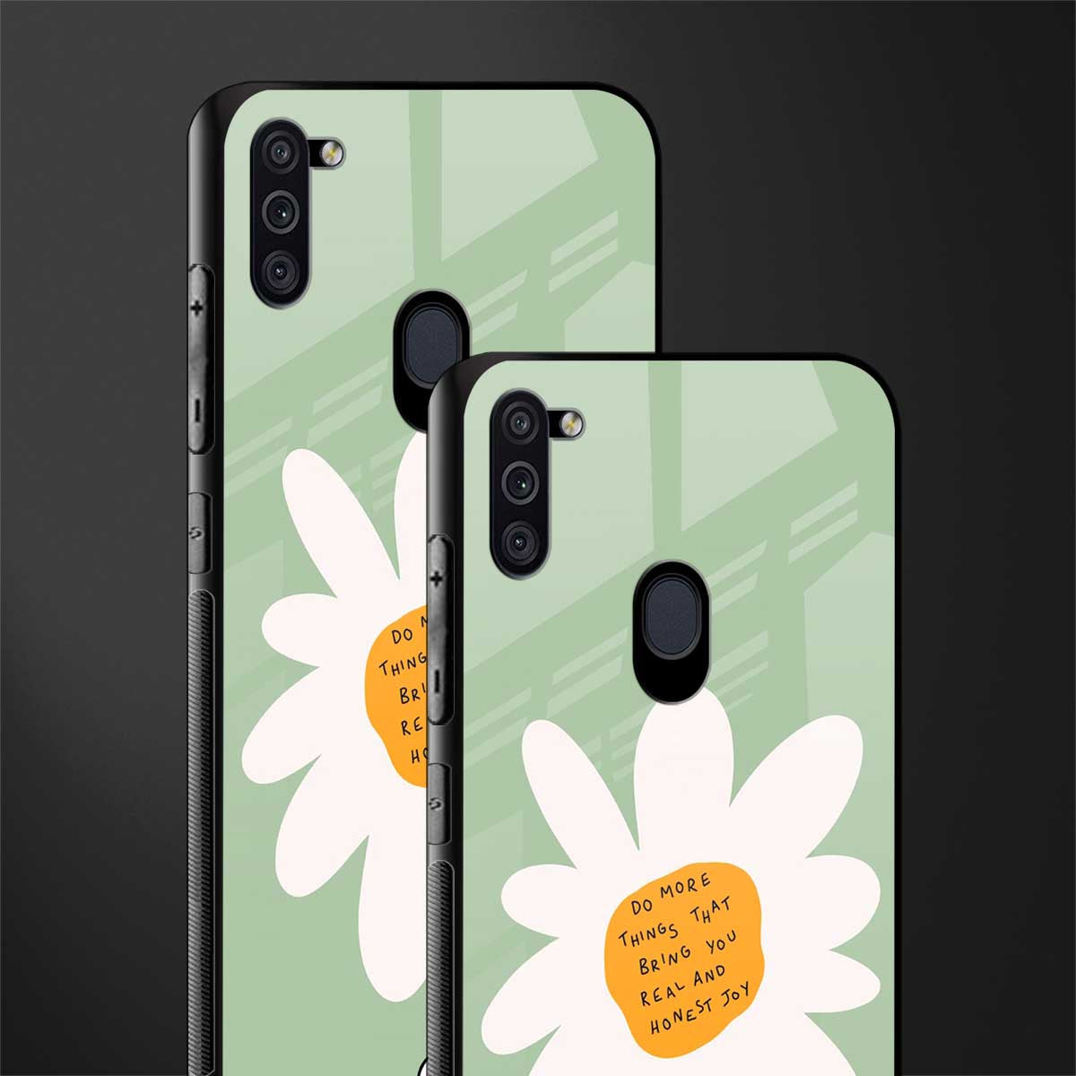 do more things glass case for samsung a11 image-2