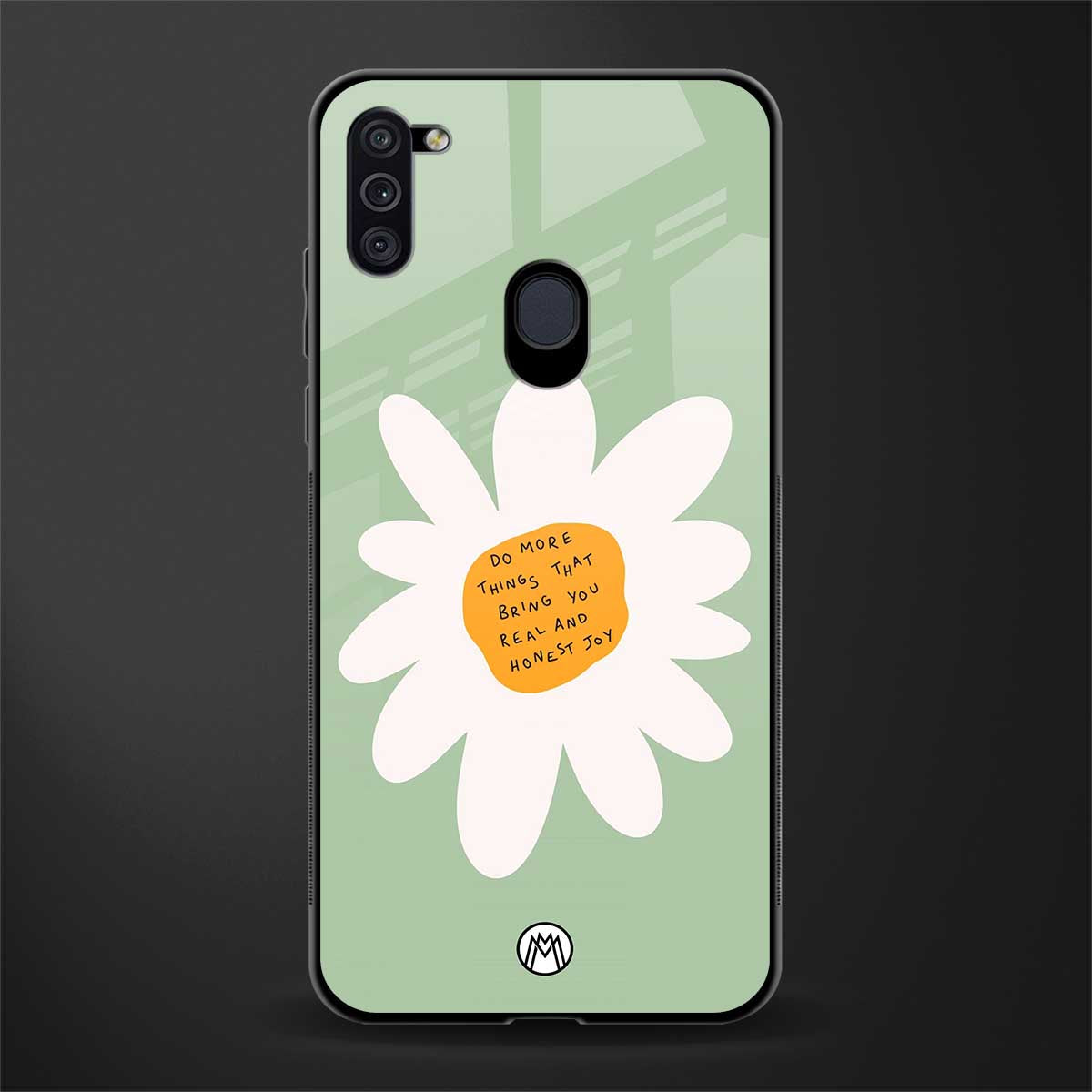 do more things glass case for samsung galaxy m11 image