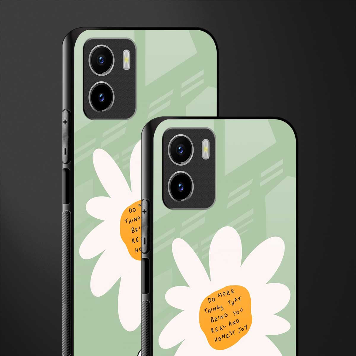 do more things back phone cover | glass case for vivo y72