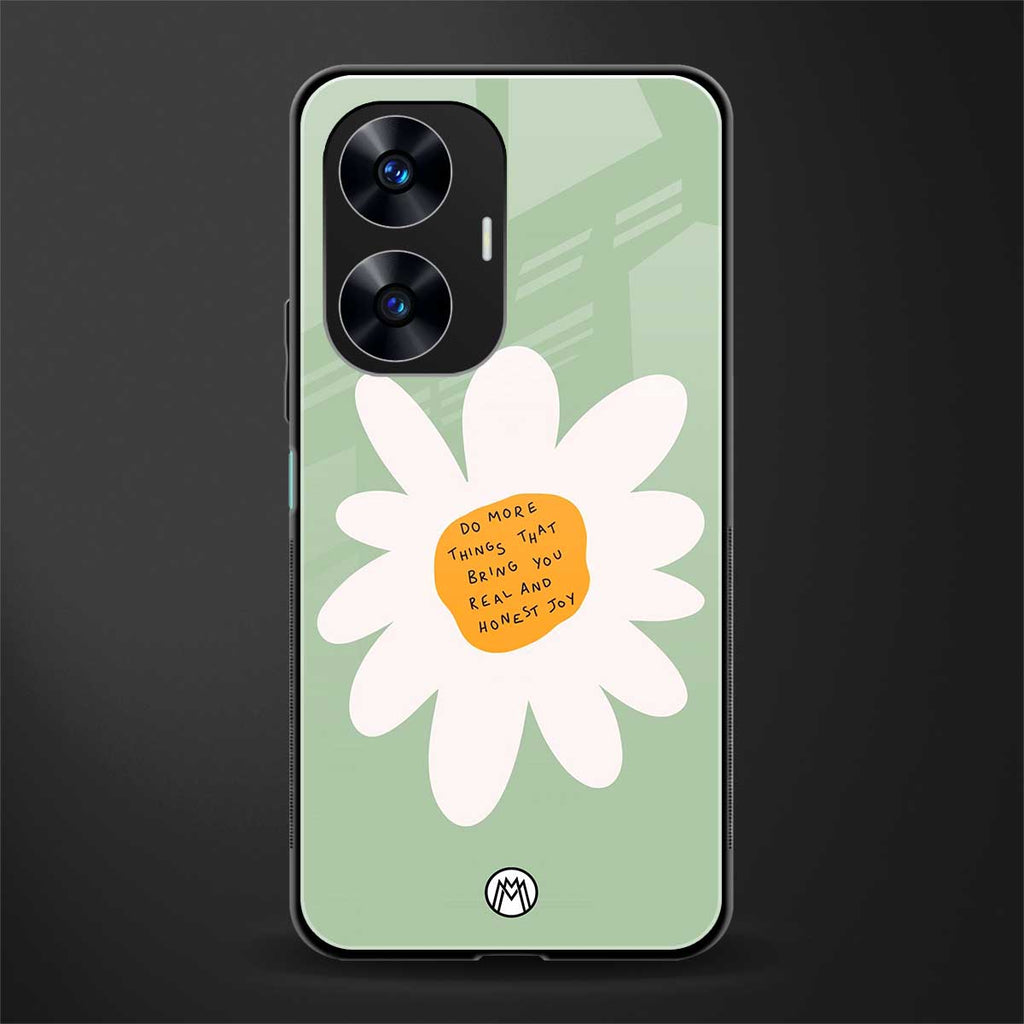 do more things back phone cover | glass case for realme c55