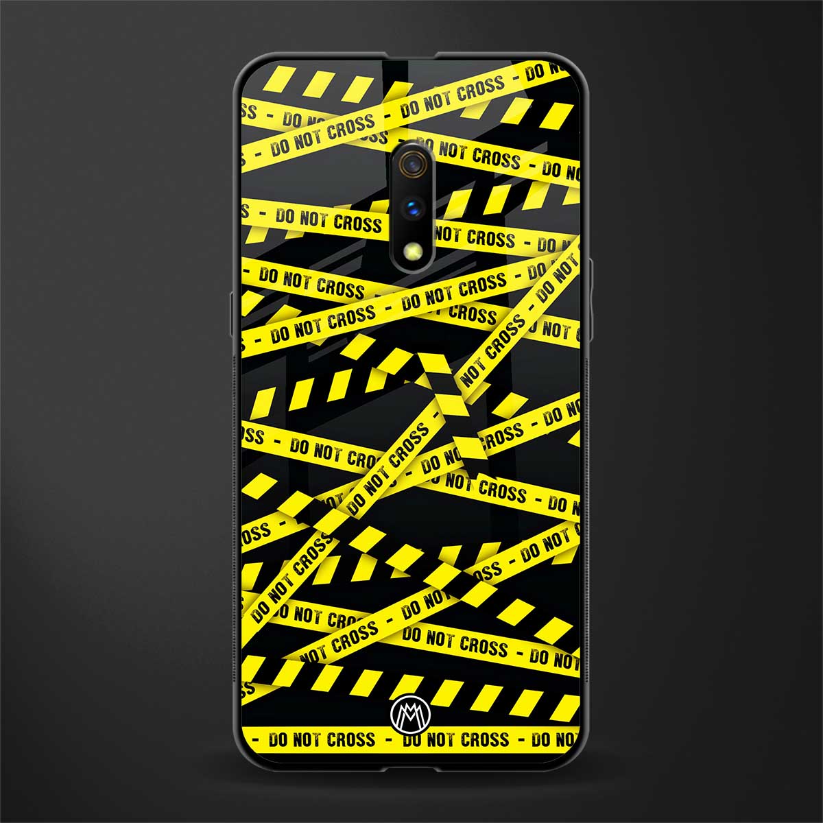 do not cross warning glass case for oppo k3 image