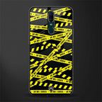 do not cross warning glass case for oppo f11 image