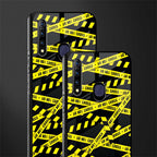 do not cross warning glass case for vivo z1 pro image-2