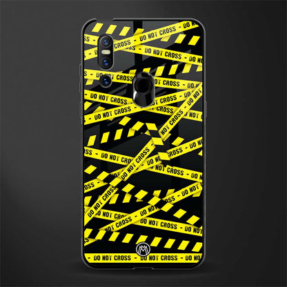 do not cross warning glass case for vivo v15 image